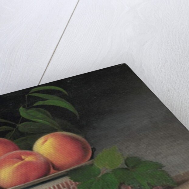 Still-life with Peaches, c.1816 by Raphaelle Peale