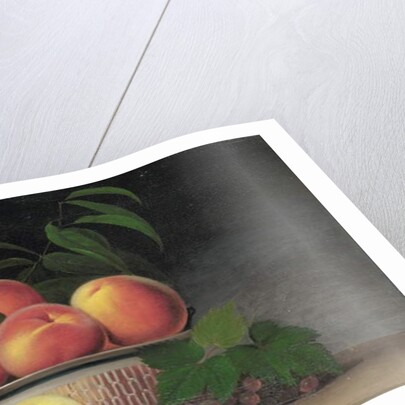 Still-life with Peaches, c.1816 by Raphaelle Peale