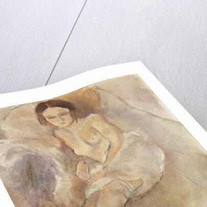 Seated Woman, c.1925-30 by Jules Pascin