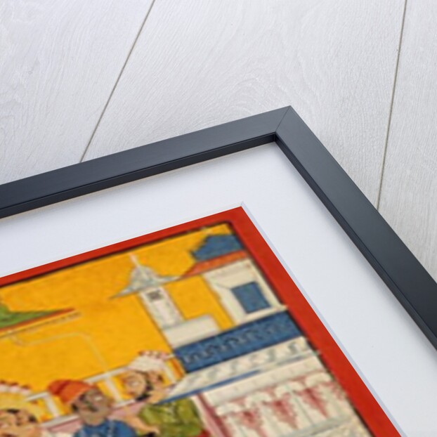 The wedding guests assemble, c.1700 by Indian School