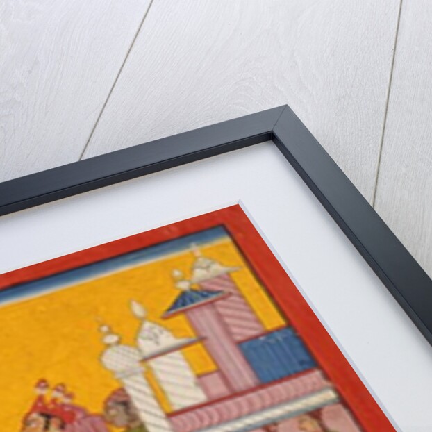 Rama bends his bow, c.1700 by Indian School