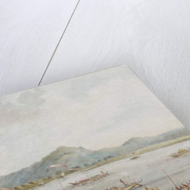 The Nawab of Murshidabad's boats on the Ganges, 1814 by Ram Sita