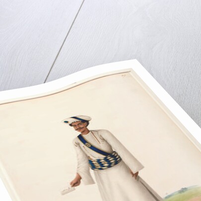 Harkarah with a letter, c.1846 by Shaik Muhammad Amir of Karraya