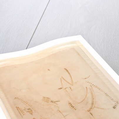 The Mahant of Tarakeshwar with his mistress, Elokeshi who offers him pan, Kalighat Album, c.1880 by Indian School