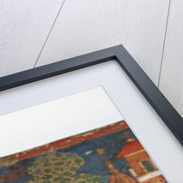 Detail from a Buddhist manuscript cover by Nepalese School