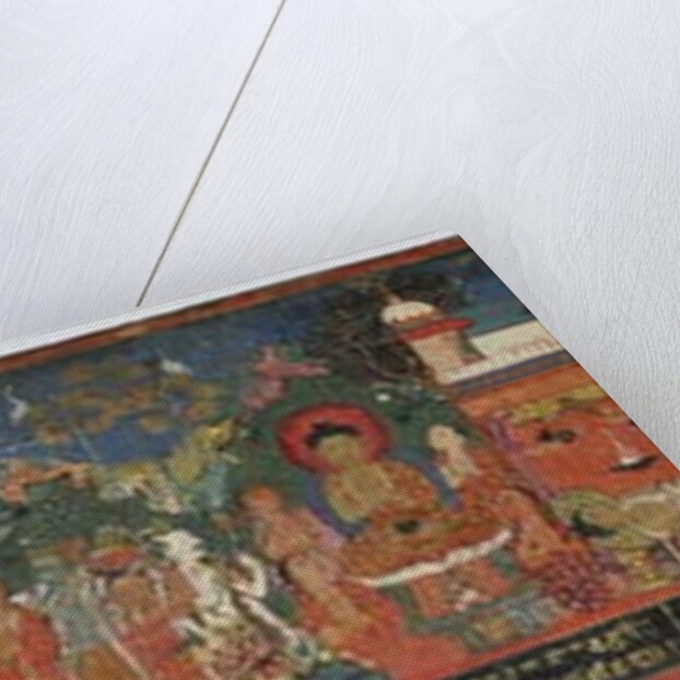 Buddhist manuscript cover by Nepalese School