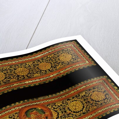 Book covers from a Shaiva manuscript by Nepalese School