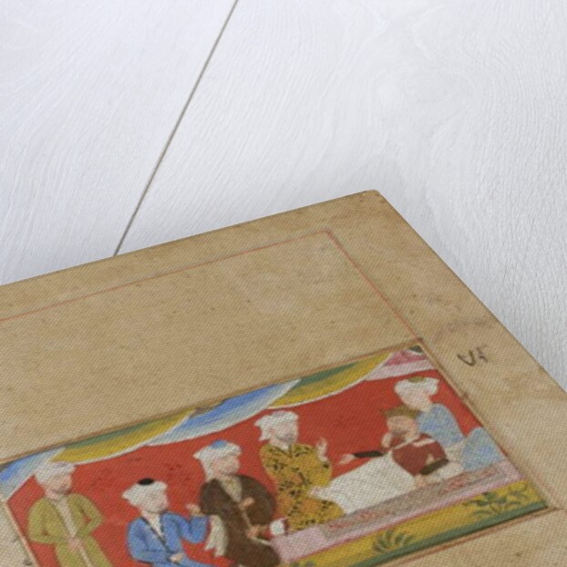 The ailing Alexander dictates his will, c.1475 by Indian School