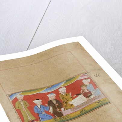 The ailing Alexander dictates his will, c.1475 by Indian School