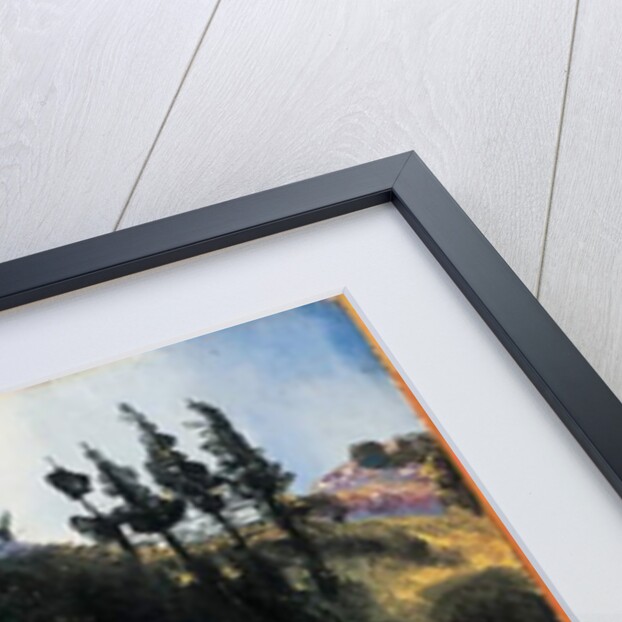 Three Pigs and a Mountain, c.1922 by George Wesley Bellows