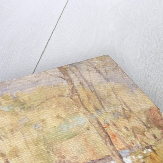 Farmhouse in Étaples, 1899 by Frederick Carl Frieseke