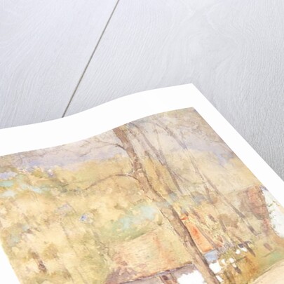 Farmhouse in Étaples, 1899 by Frederick Carl Frieseke