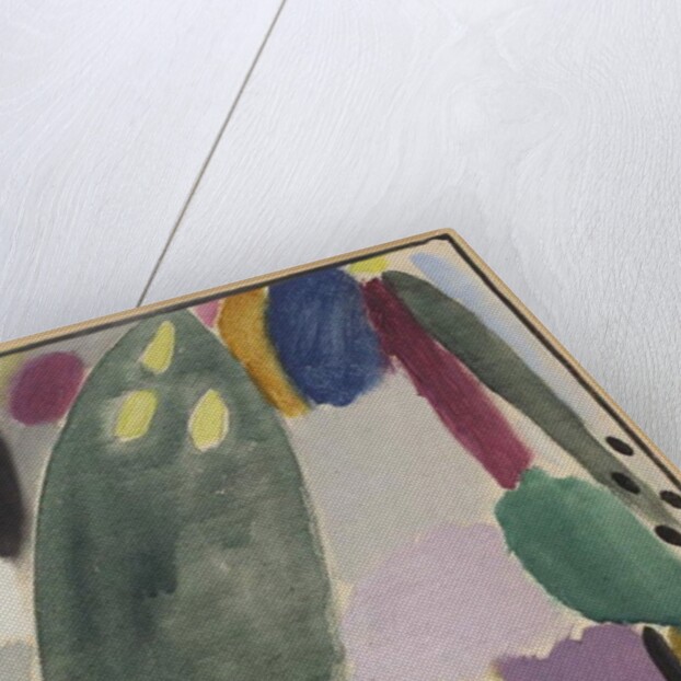 Variation: Inclination, 1919 by Alexej von Jawlensky