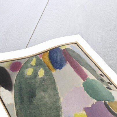 Variation: Inclination, 1919 by Alexej von Jawlensky