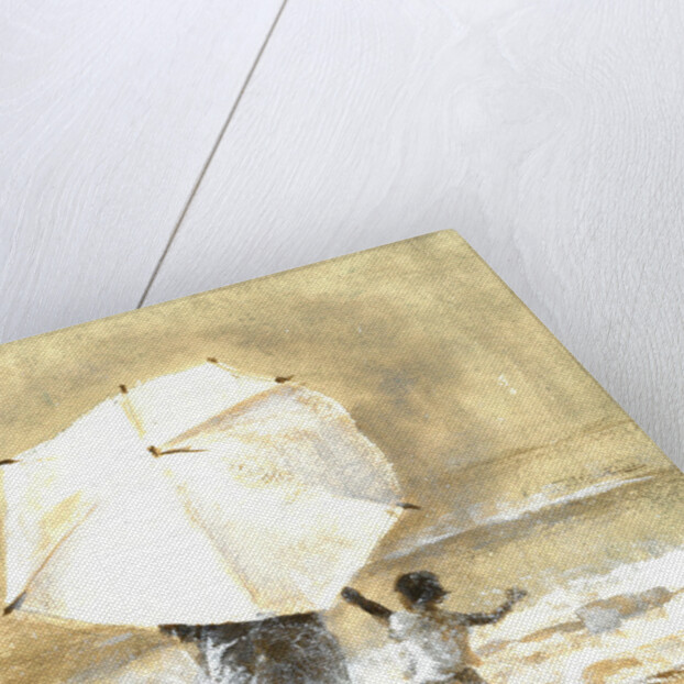 Umbrella and Child 2, 2015 by Lincoln Seligman