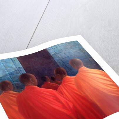 Saffron Monks by Lincoln Seligman