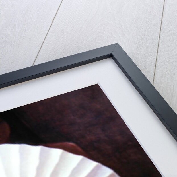 Girl with White Fan by Lincoln Seligman