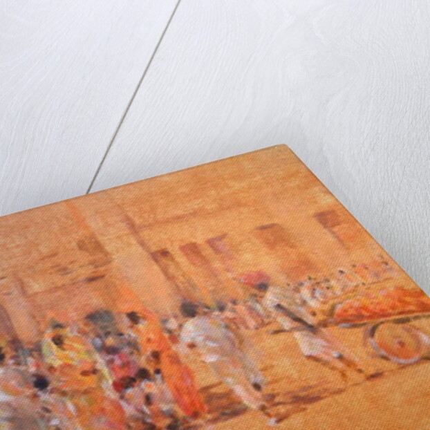 Village Scene, Jaipor by Lincoln Seligman