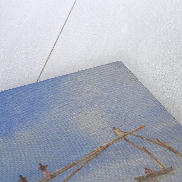 Fishing Nets Cochin, 1 by Lincoln Seligman