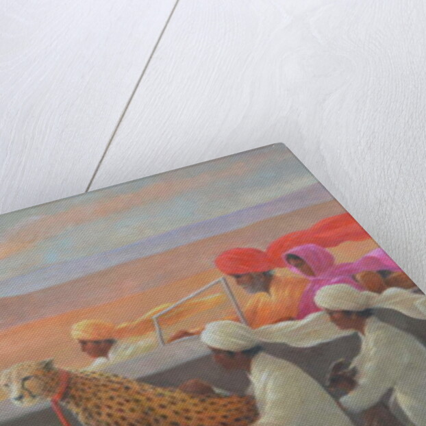 Big Red Turban by Lincoln Seligman