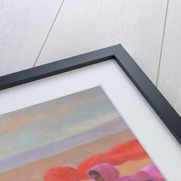 Big Red Turban by Lincoln Seligman