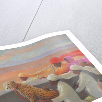 Big Red Turban by Lincoln Seligman