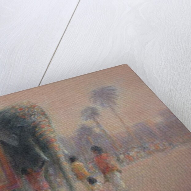 Painted Elephant, 2019 by Lincoln Seligman