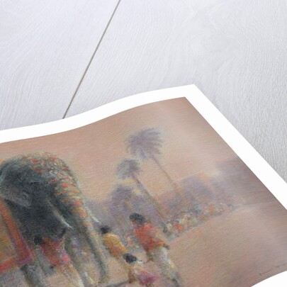 Painted Elephant, 2019 by Lincoln Seligman