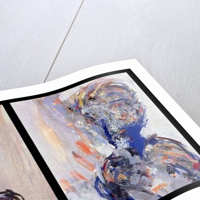 Iman and David Bowie, Diptych, 2000 by Stephen Finer