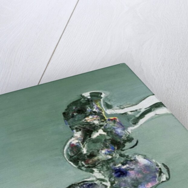 Seated nude, 1979 by Stephen Finer