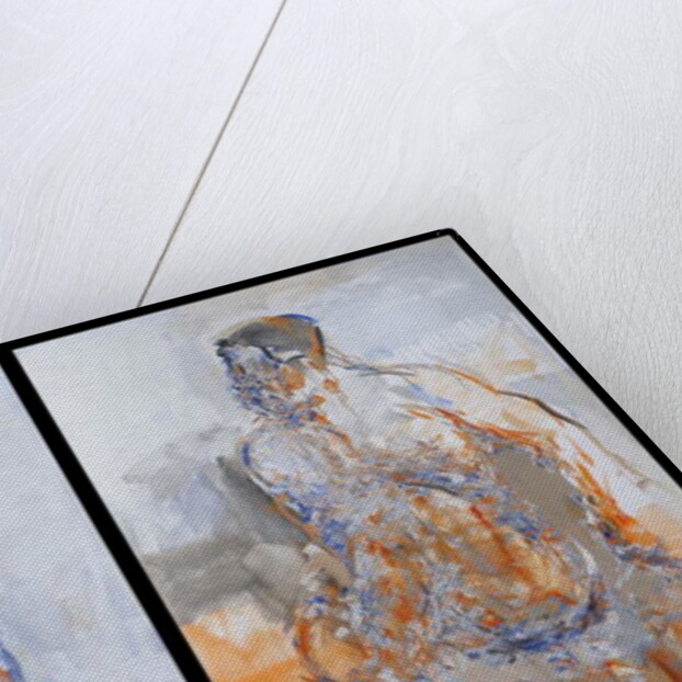 Diptych of Duncan Hume dancing aged 38, 2011 by Stephen Finer