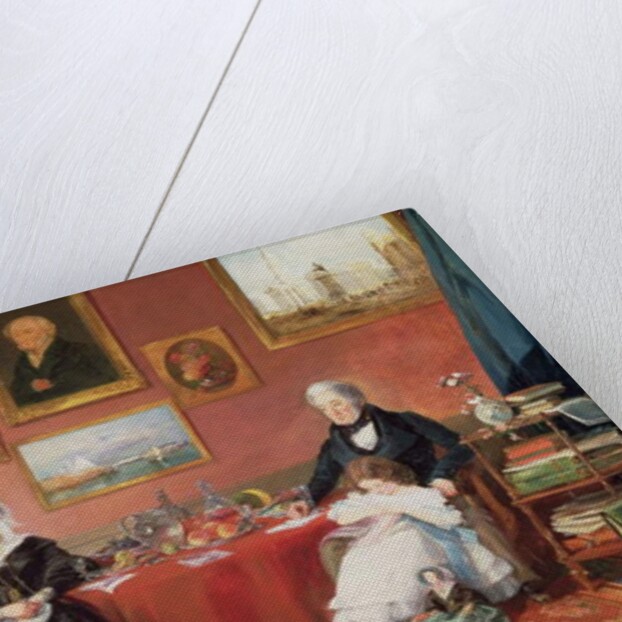 The Langford Family in their Drawing Room, 1841 by James Holland