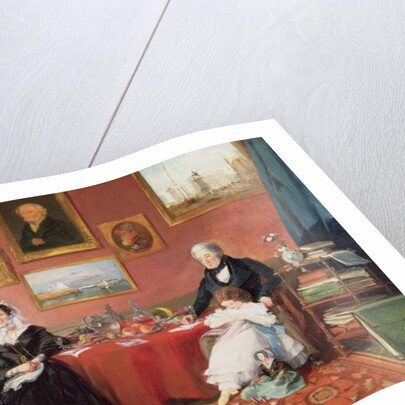 The Langford Family in their Drawing Room, 1841 by James Holland