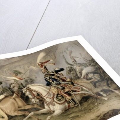 The Cavalry Battle, 1830 by William Heath