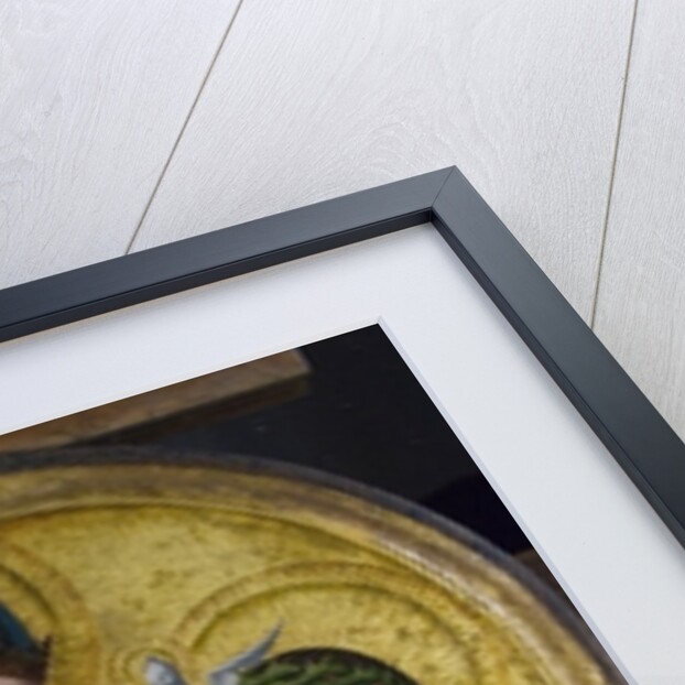 The Holy Trinity by (1375/8-1444) Master of Flemalle