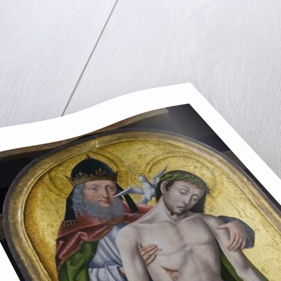 The Holy Trinity by (1375/8-1444) Master of Flemalle