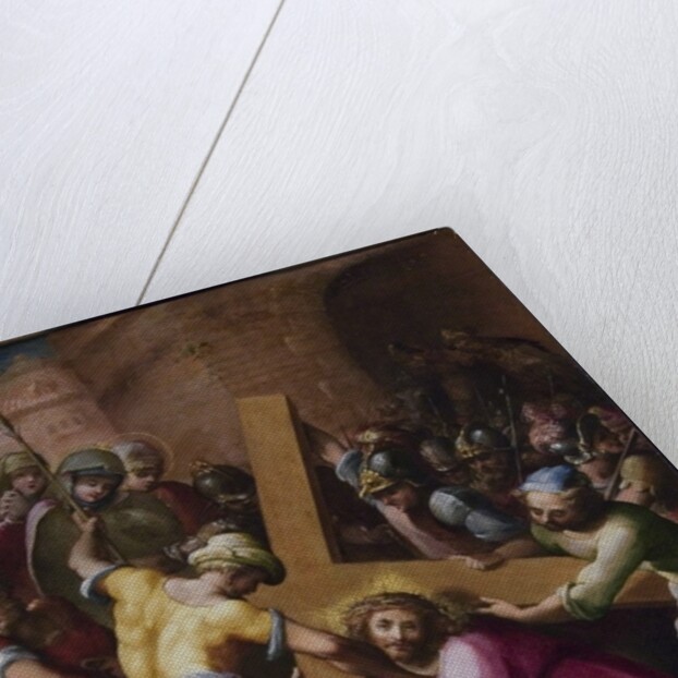 Christ on the Road to Calvary by Flemish School
