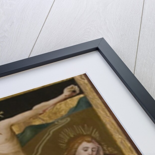 The Crucifixion by Master of the Hanover Marktkirche Altar