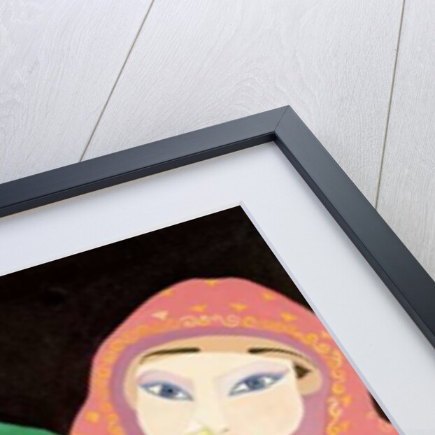 Masks, 1989 by Laila Shawa