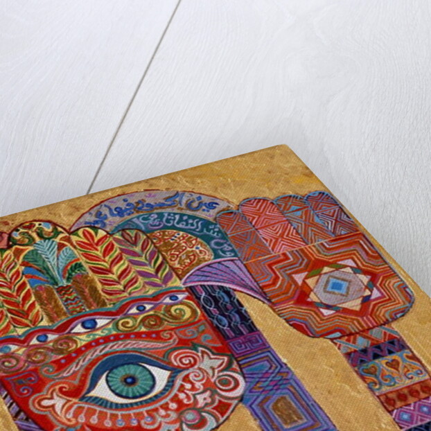 Protective Amulets, 1992 by Laila Shawa