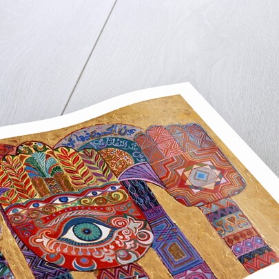 Protective Amulets, 1992 by Laila Shawa