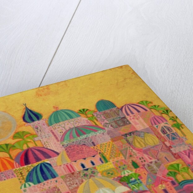 La ville dorée, 1993-94 by Laila Shawa