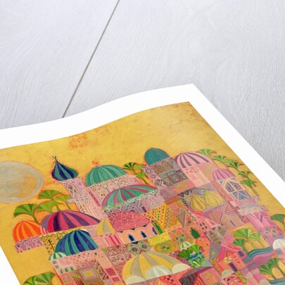 La ville dorée, 1993-94 by Laila Shawa