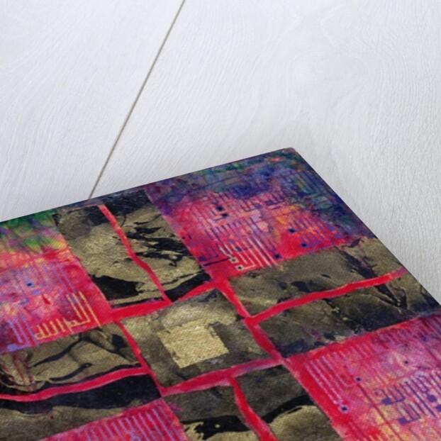 Divided Cross, 2000 by Laila Shawa