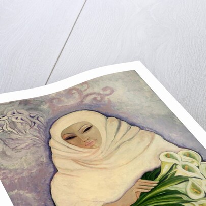 The Lily Seller, 1989 by Laila Shawa