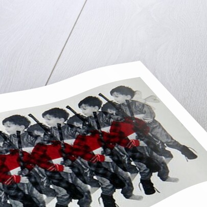 Boy Soldiers, 1996 by Laila Shawa