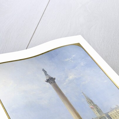 Projected View of Trafalgar Square, 1844 by George Henry Andrews