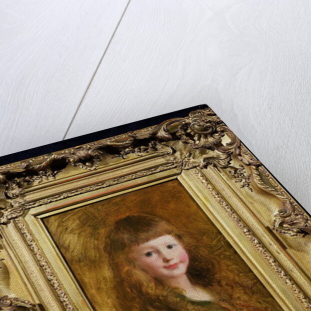 Portrait of a Girl by Gustave Jacquet