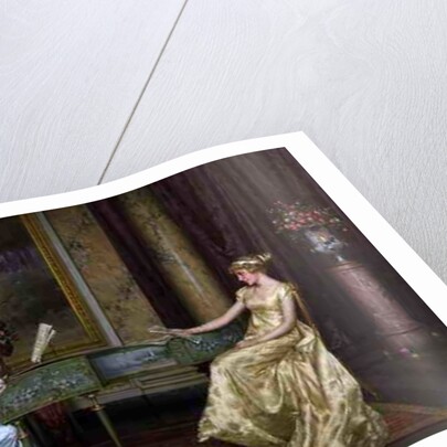 The Recital by Vittorio Reggianini