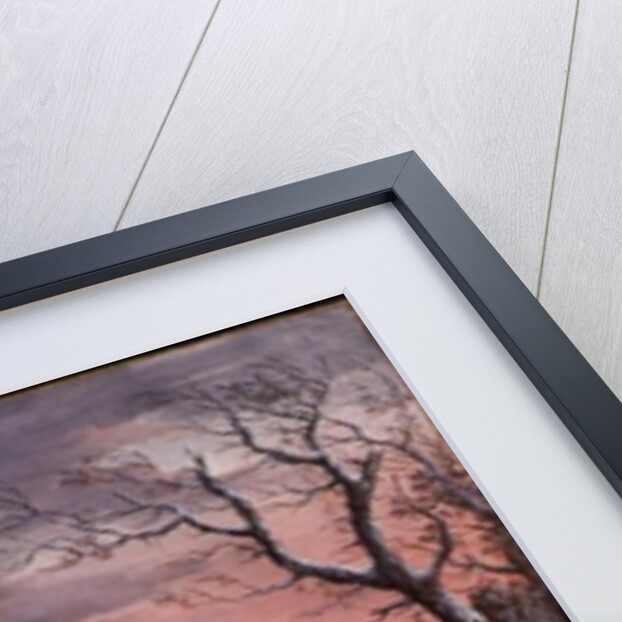 Winter Landscape by German School